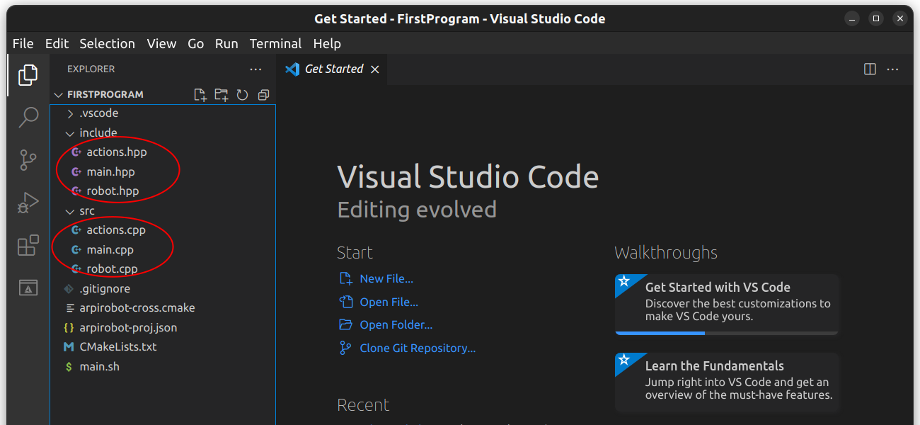 VSCode Screenshot